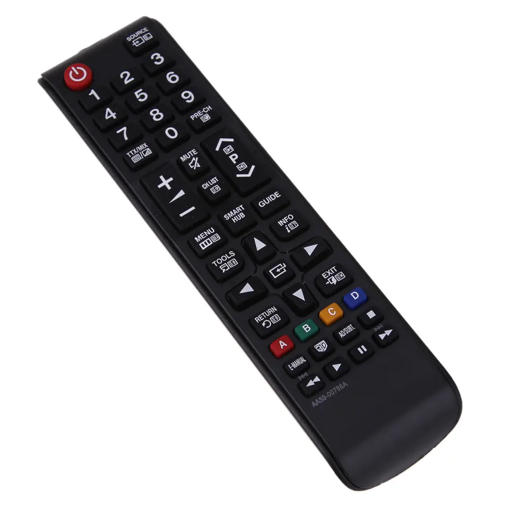 Plastic Remote Controller Battery Powered TV Remote Control Controller Replacement Parts Accessories for Samsung LED AA59-00786A
