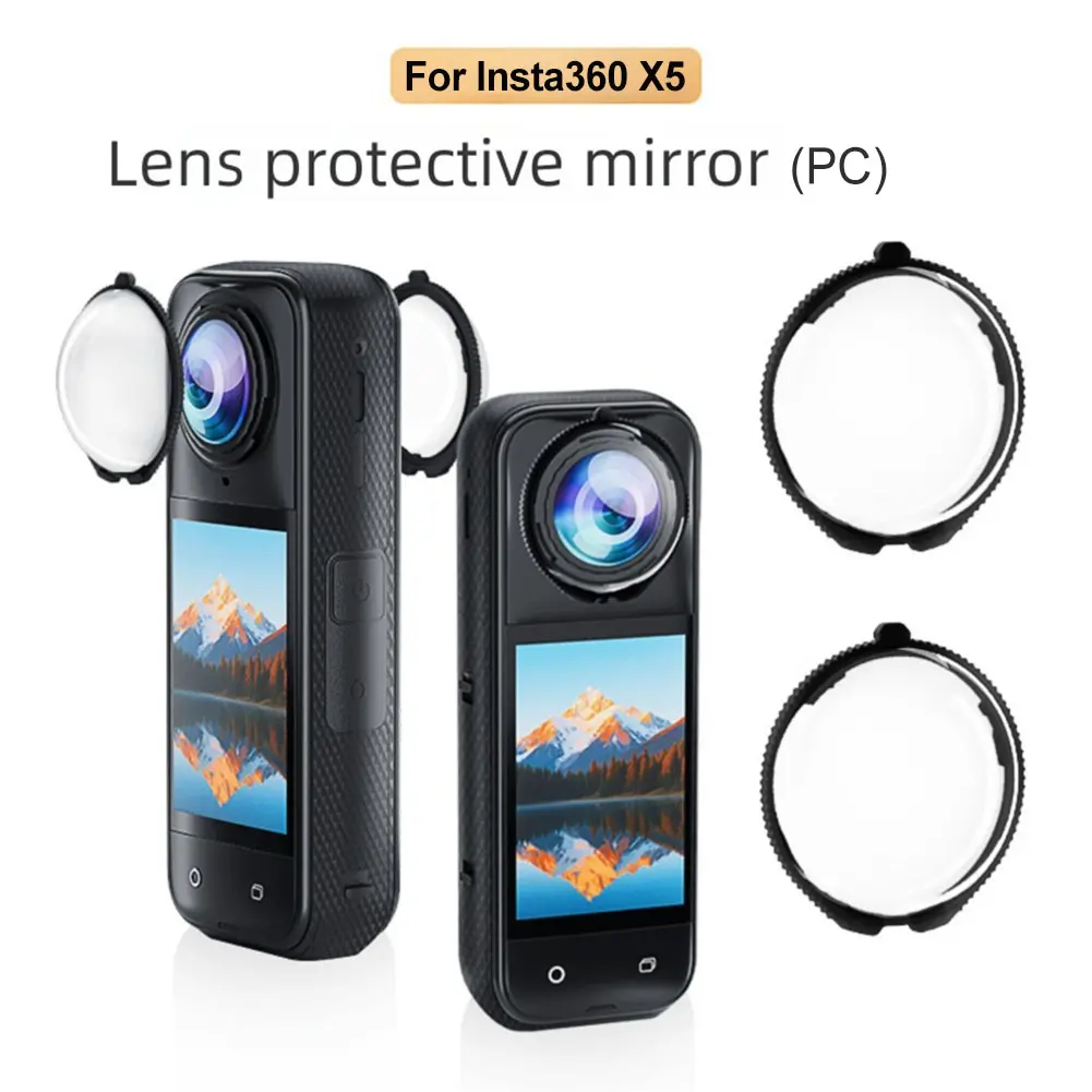 Lens Guards Anti-Scratch Lens Protective Cover Lens Protector for Insta360 X5 Camera Accessories