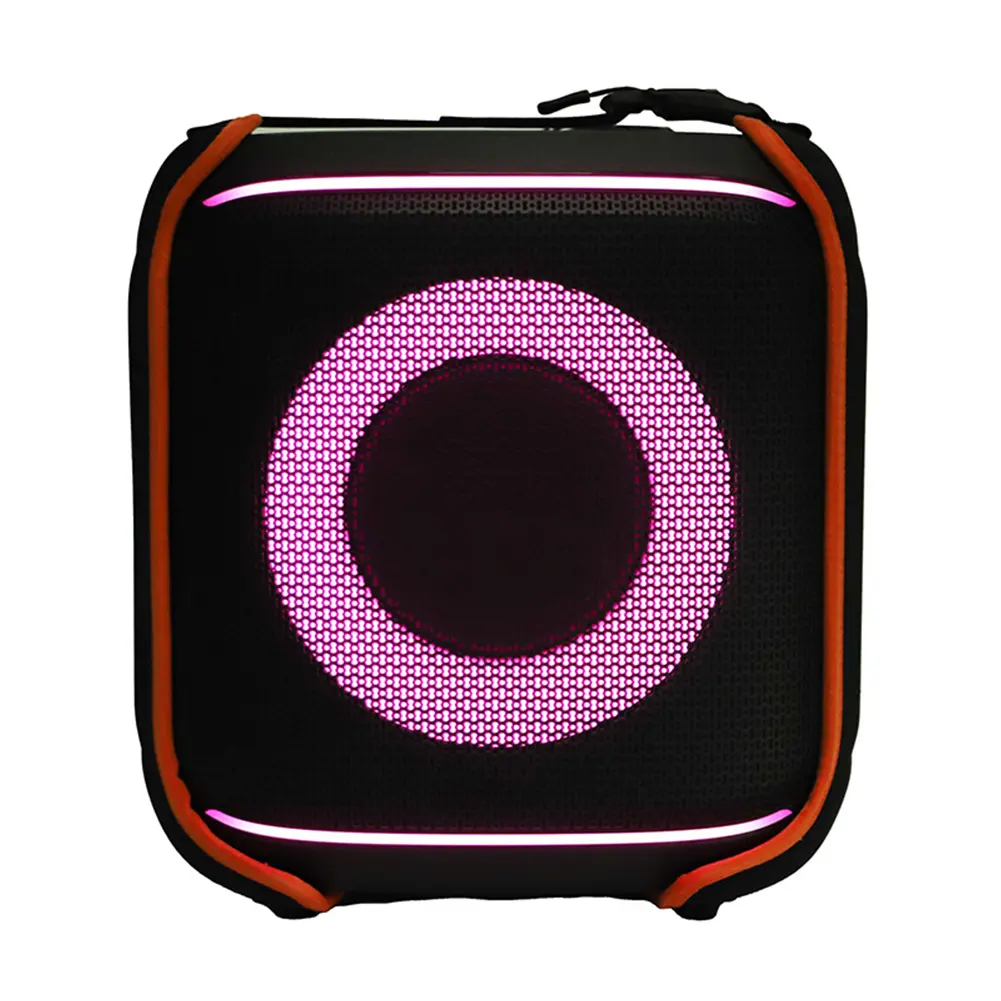 Universal Audio Storage Bag Anti-Scratch Speaker Carry Case with Mic Pocket Padded Storage Bags for JBL Partybox Encore2