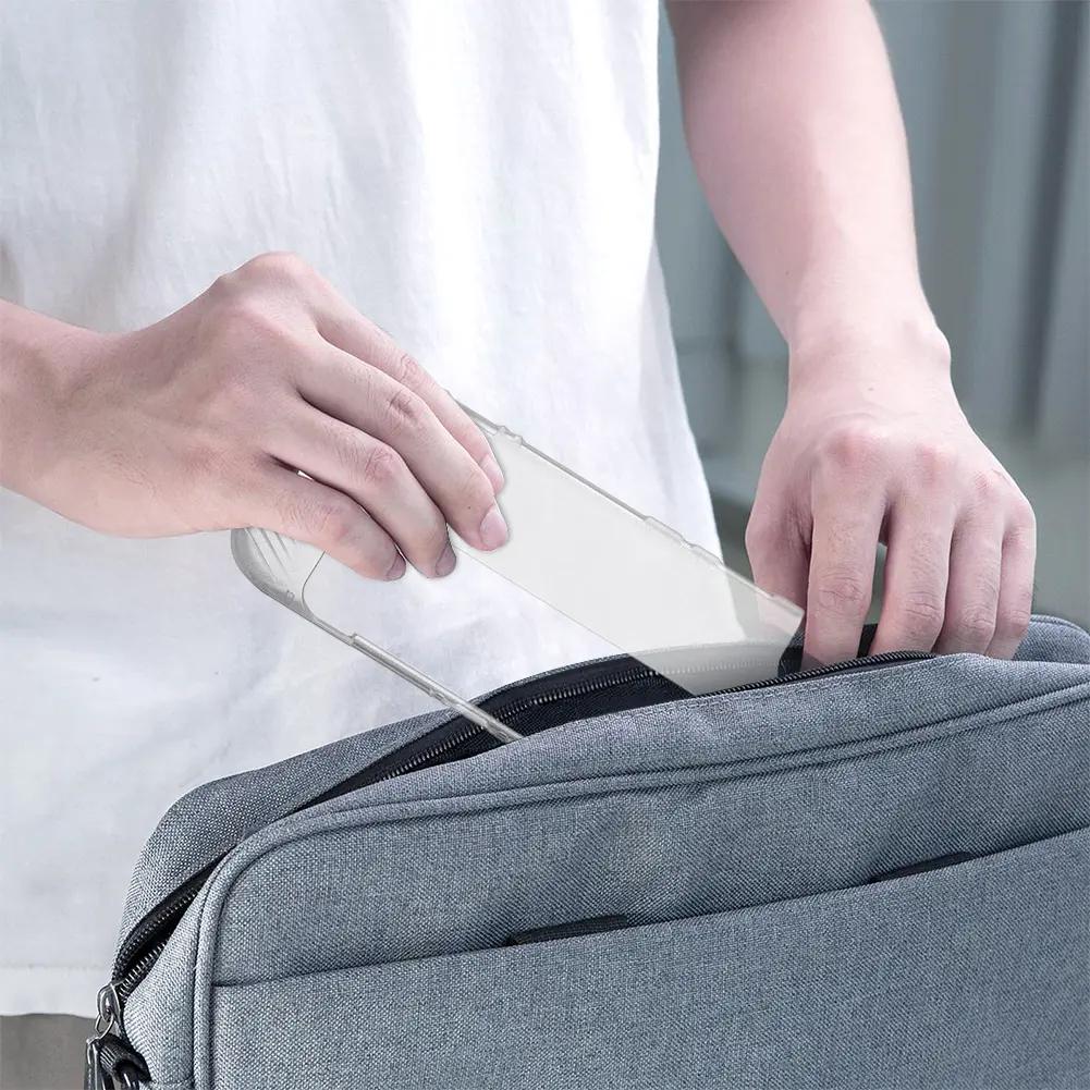 For NS2 Clear TPU Case Anti-Scratch Ergonomic Protection Cover Lightweight Soft Handheld Console Shell Game Accessories
