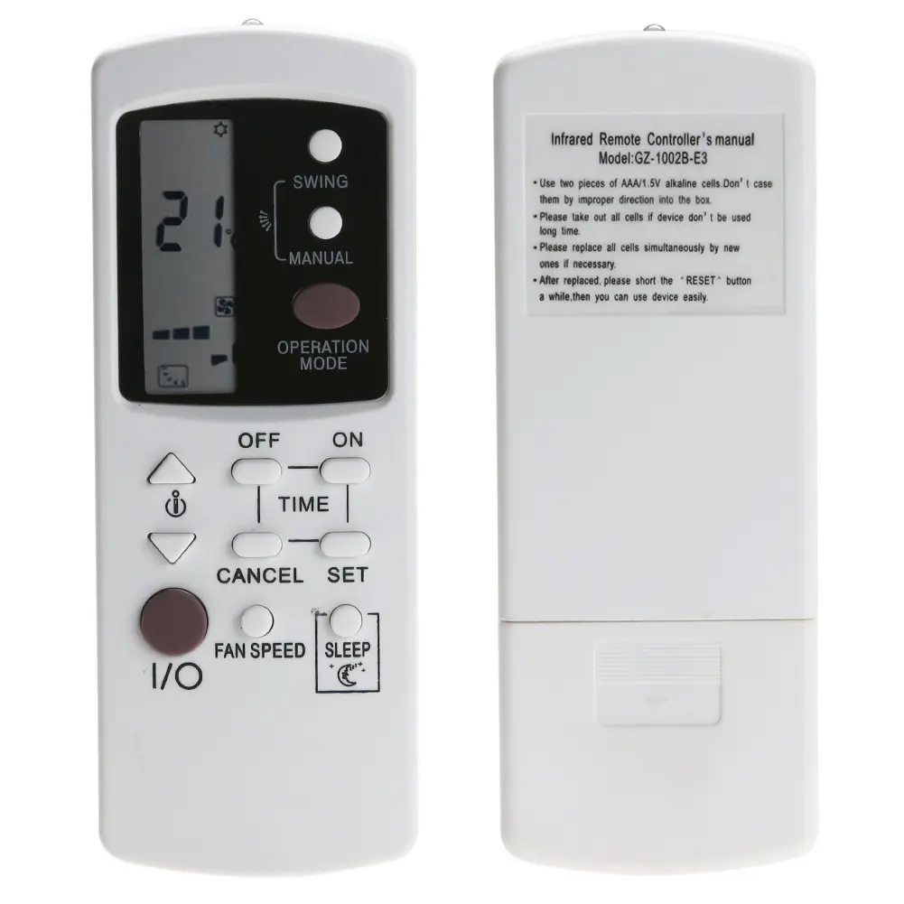Universal Wireless Remote Control AC Digital LCD Air Conditioner for Galanz GZ 1002A-E3 GZ-1002B-E1 GZ-1002B-E3