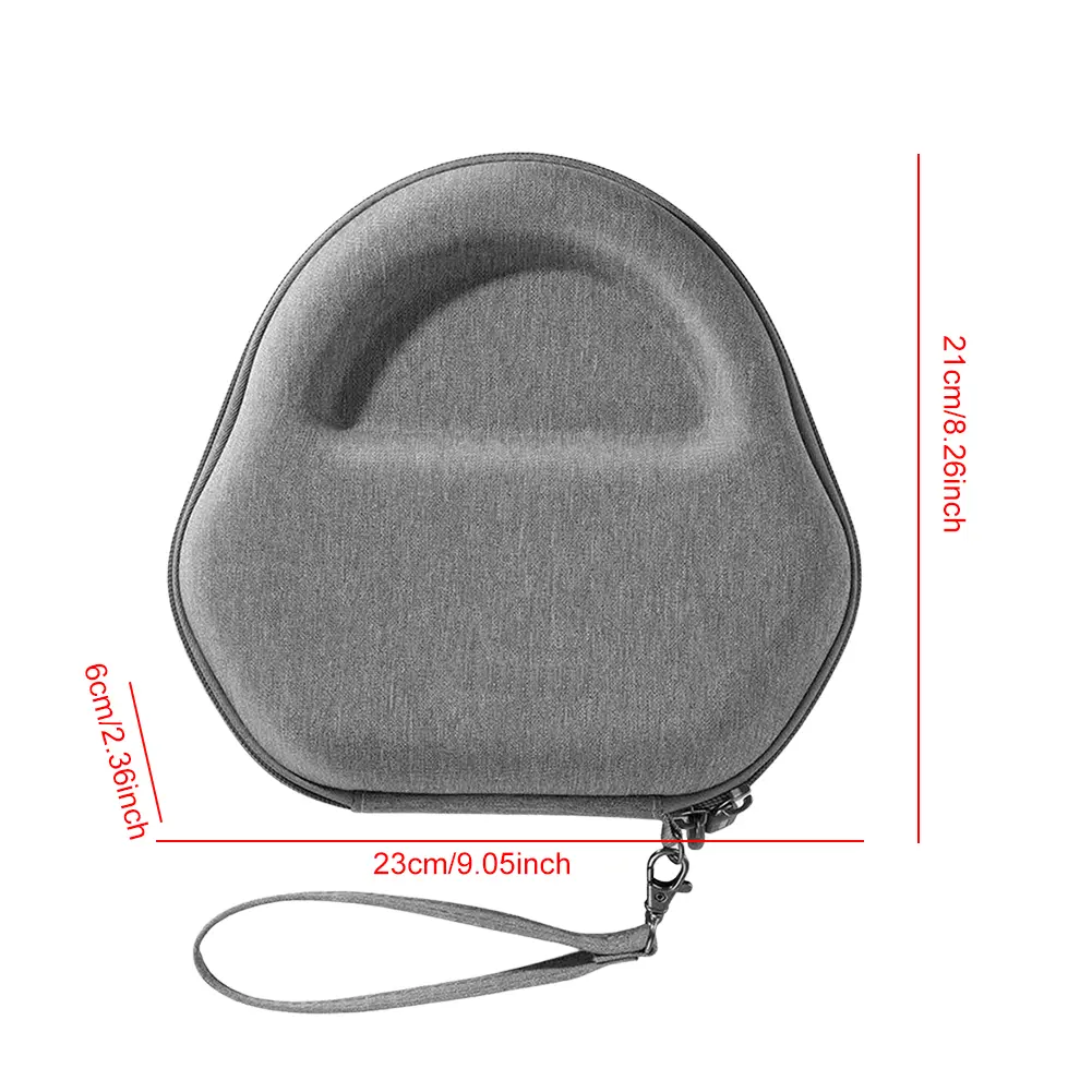 Earphone Case with Hand Strap Travel Carry Bag Protective Case Carrying Box Cover for Airpods Max Wireless Headset