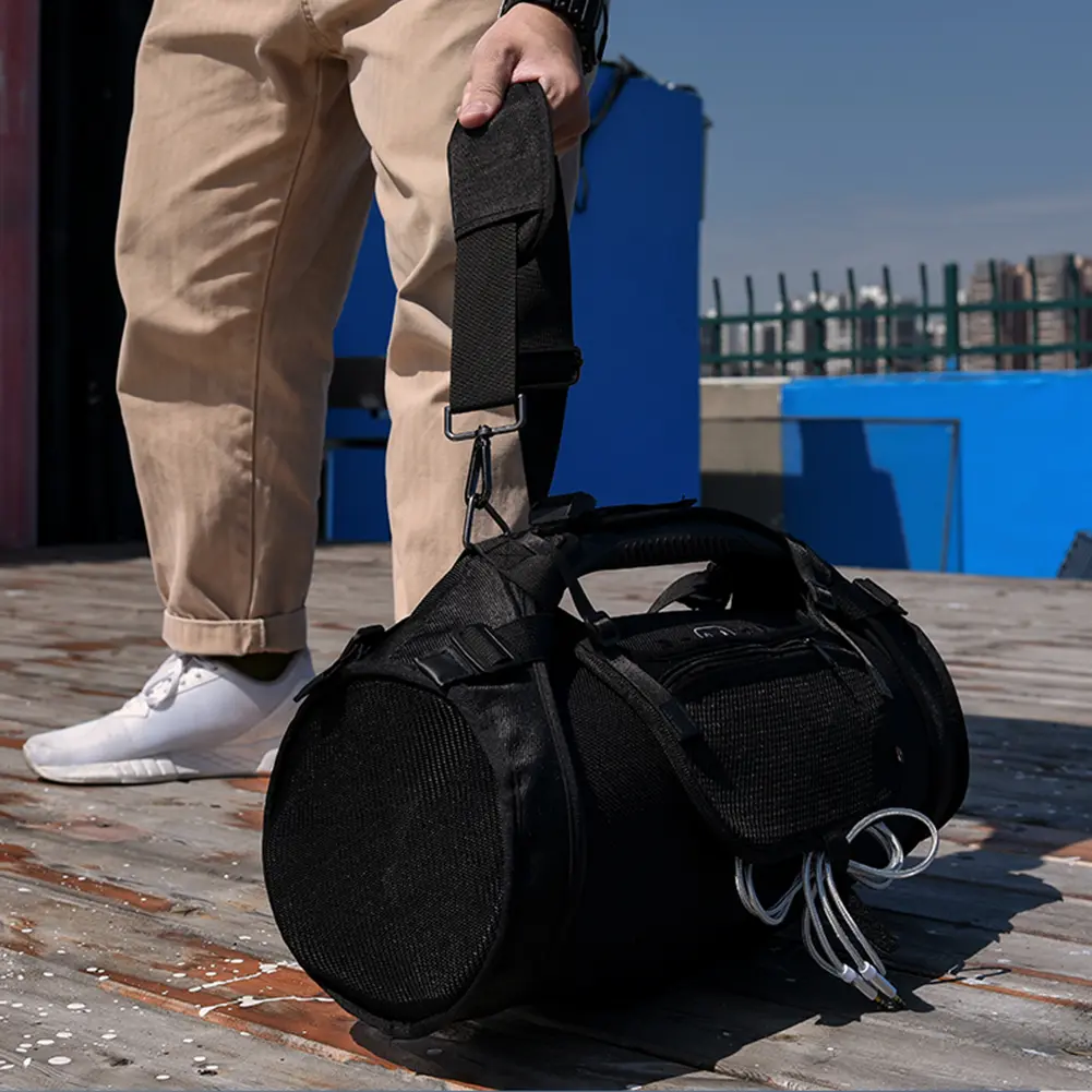 Portable Carrying Storage Bags Accessories Mesh Bag Travel Carrying Storage Bags Set Fall-proof for JBL BOOMBOX 3/2/1 Generation