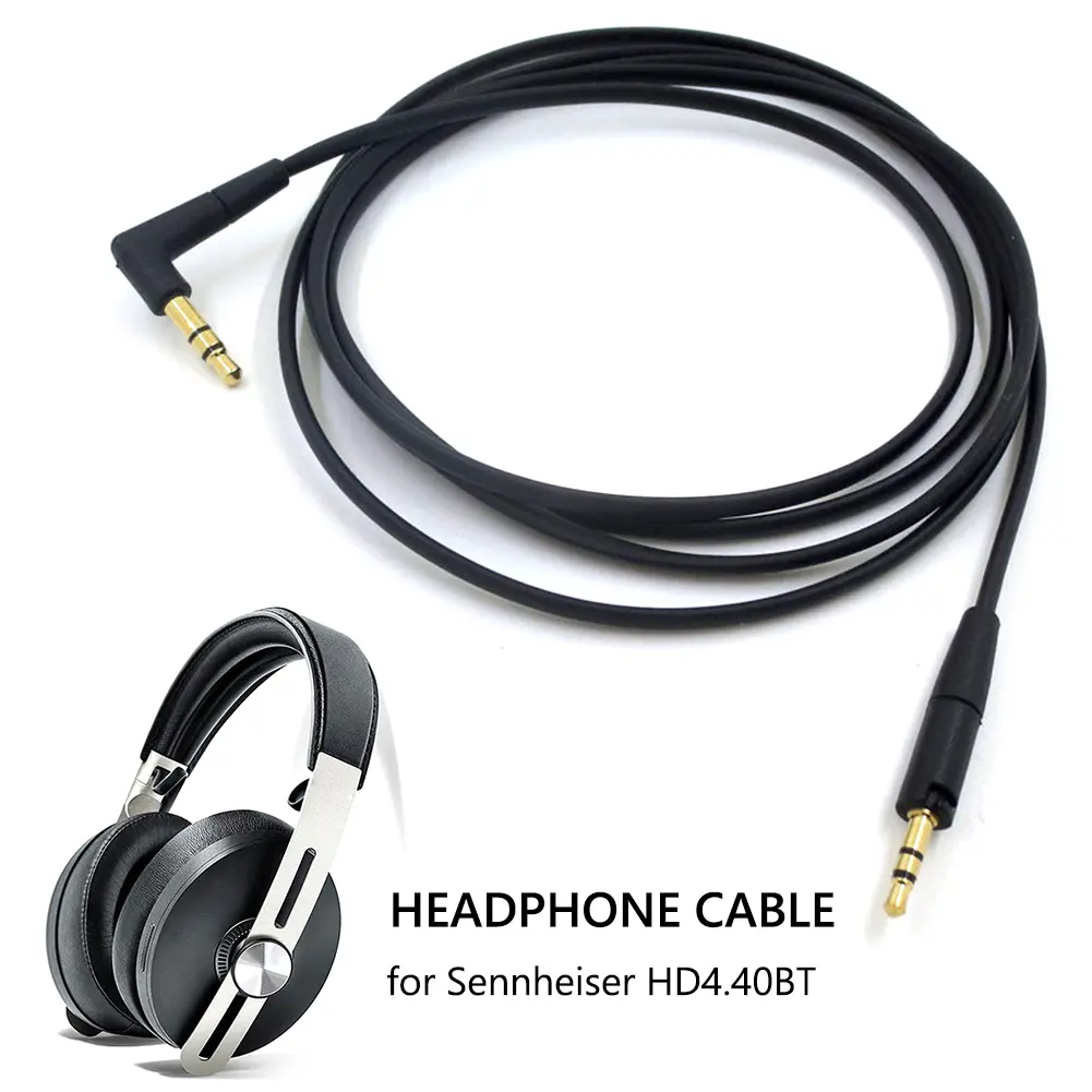 3.5mm to 2.5mm Headset Audio Cable Wire for Sennheiser HD400S HD350BT HD4.30