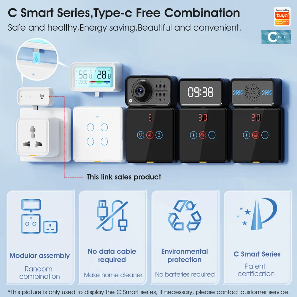 ZigBee Amplifier Extender Works with ZigBee Gateway Hub Type C Smart Home Automation Devices Work for Alexa Google Home for Home