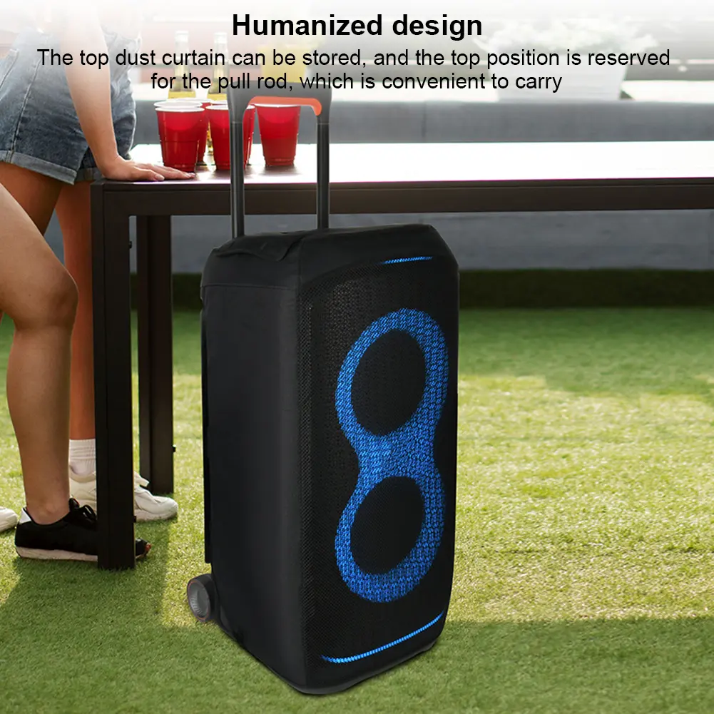 Mesh Dust Cover Outdoor Speaker Protective Cover Dust Case for JBL PartyBox Stage 320 Portable Speaker