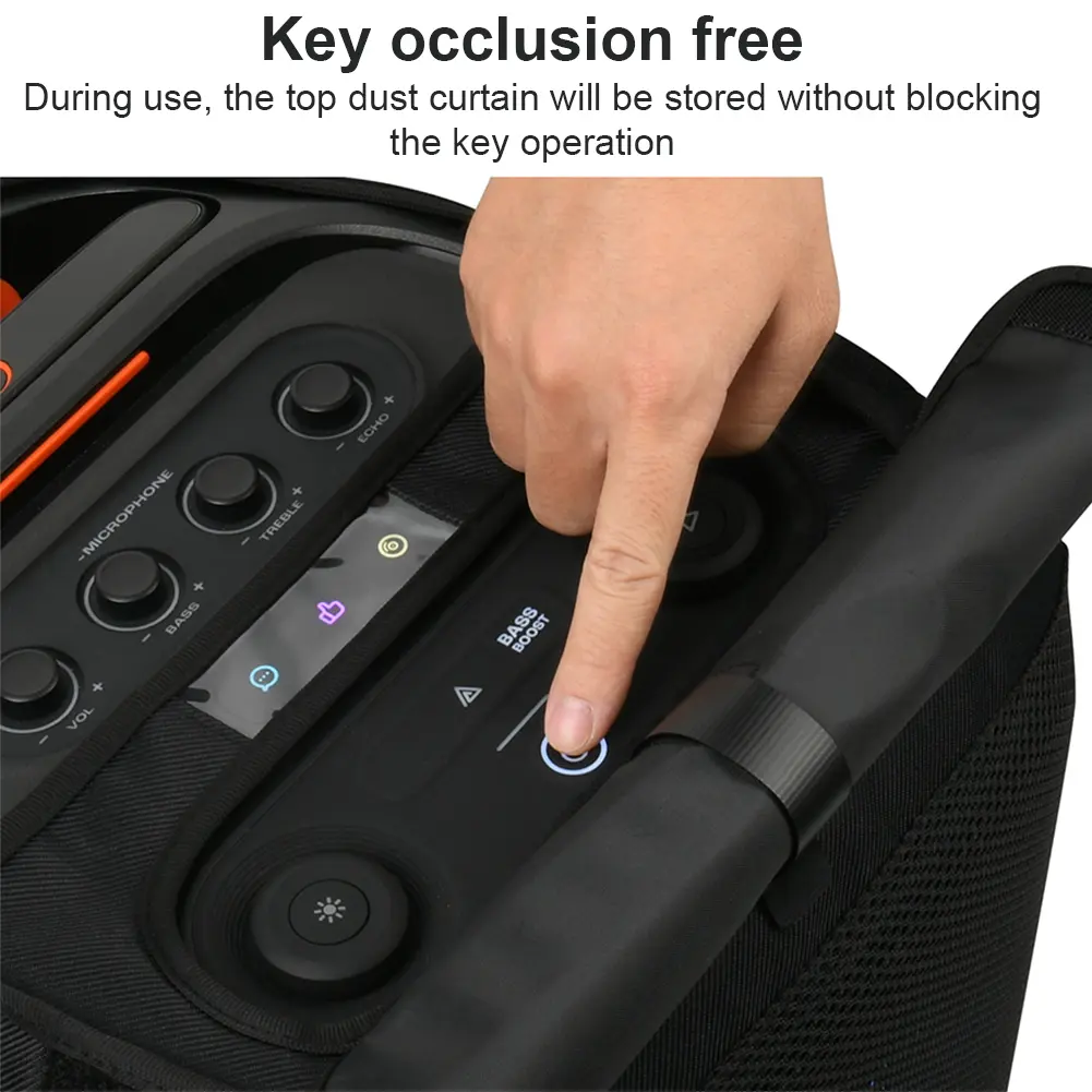 Mesh Dust Cover Outdoor Speaker Protective Cover Dust Case for JBL PartyBox Stage 320 Portable Speaker
