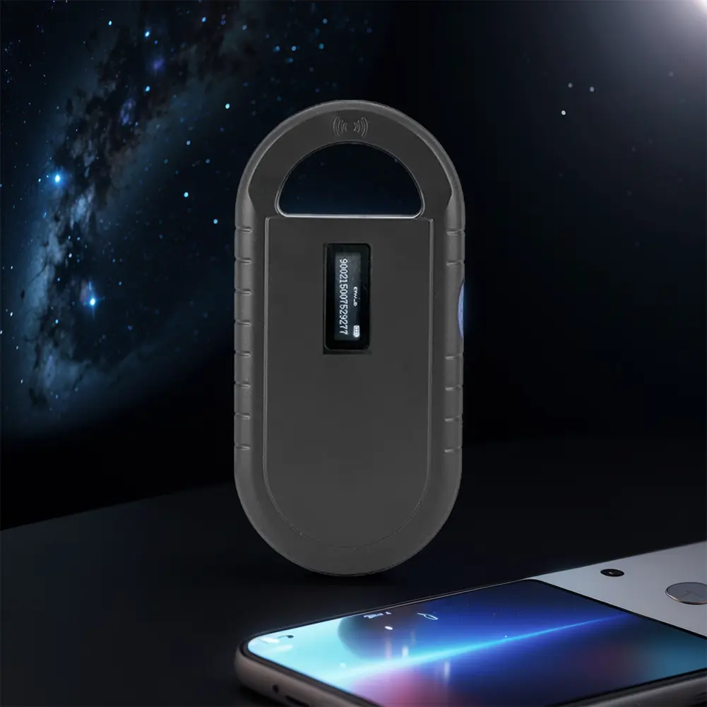 Handheld Animal RFID Reader 125KHZ 134.2KHz Pet Cat Dog Microchip Scanner Animal Microchip Reader for ISO 11784/11785/FDX-B/ID64