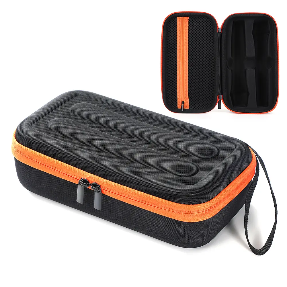Wireless Microphone Case Anti-Scratch EVA Hard Shell Mic Case Hard Travel Case for JBL Wireless Two Microphone System AA Battery