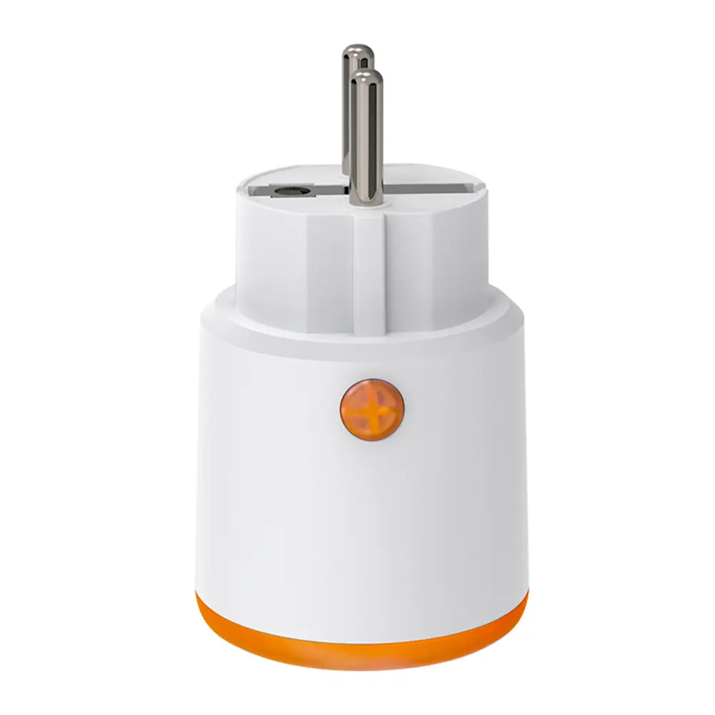 Tuya EU Smart Socket 16A Zigbee 3.0 Smart Plug Socket Outlet with Power Monitoring Work with Alexa Google Assistant