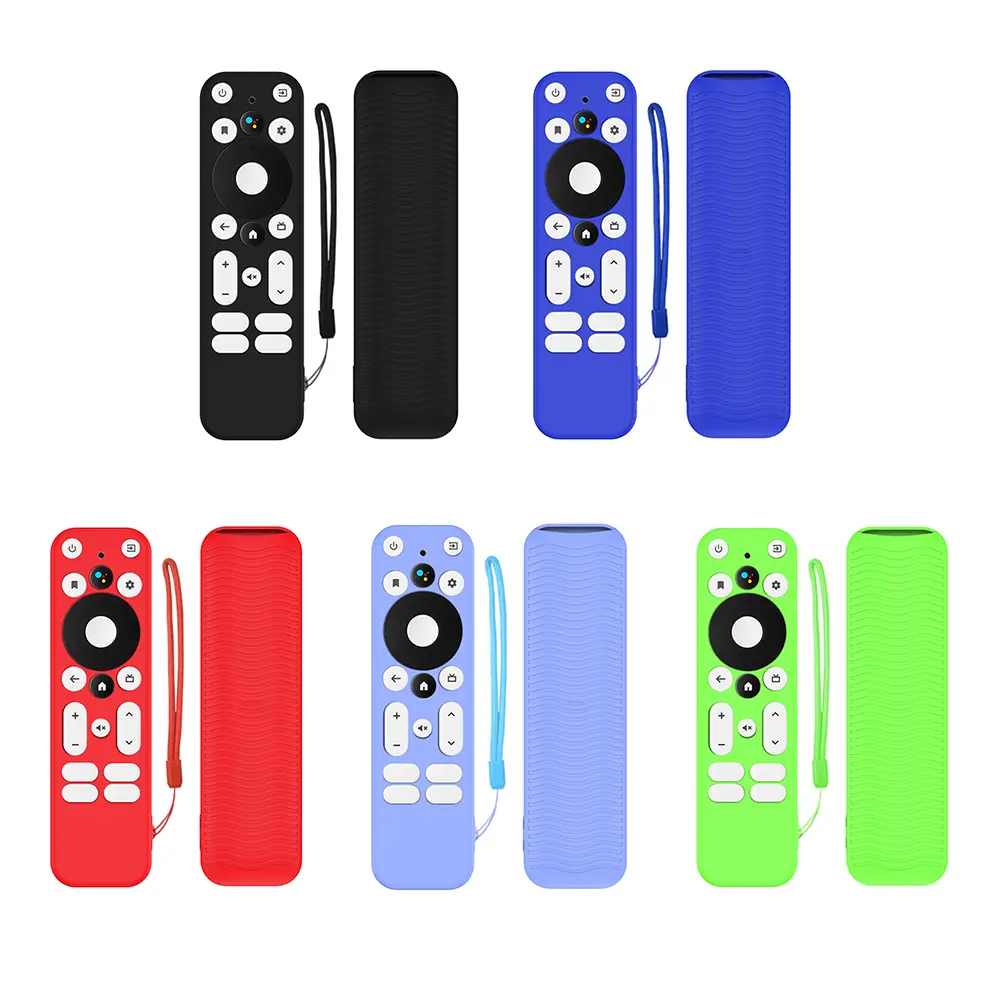 Silicone TV Remote Control Protective Sleeve All-inclusive TV Remote Control Cover Dust-proof for Walmart Onn. Android TV 4k Uhd
