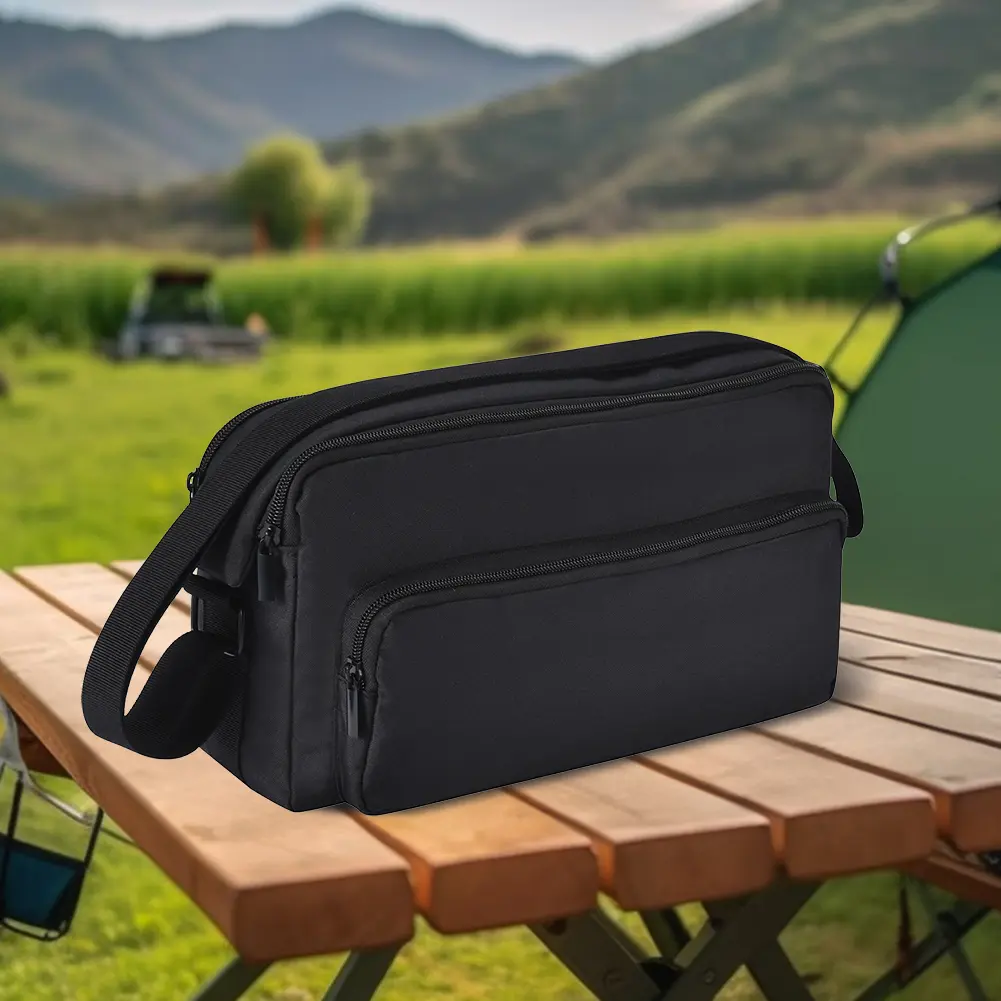 Travel Carrying Bag Shockproof  Speaker Carry Storage Bag with Mesh Pocket for Soundcore Motion X600/Bose SoundLink Max