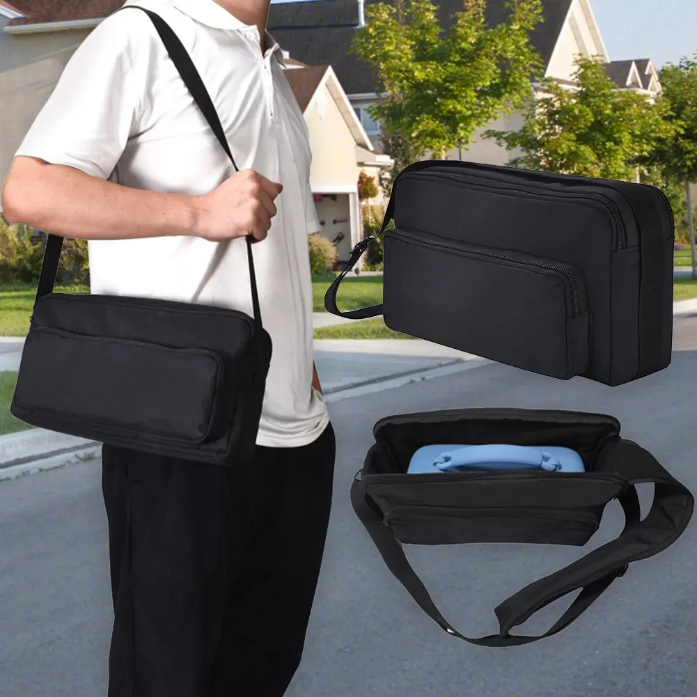 Travel Carrying Bag Shockproof  Speaker Carry Storage Bag with Mesh Pocket for Soundcore Motion X600/Bose SoundLink Max