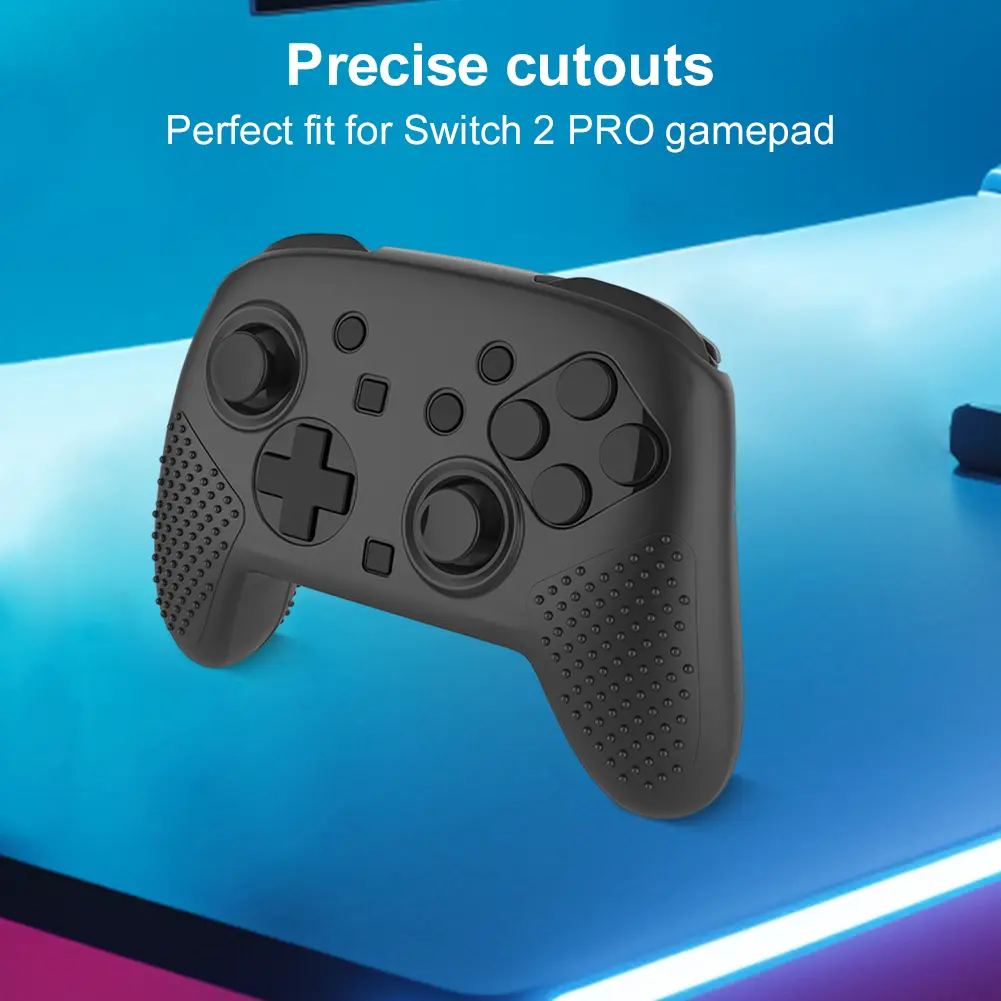 Silicone Protective Skin Case Gamepad Skin Cover Controller Skin for Nintendo for Switch 2 Pro Controller