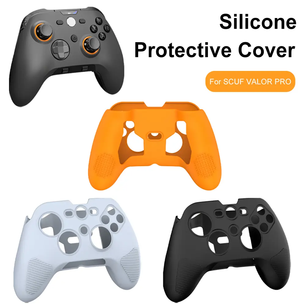 For Scuf Valor Pro Game Controller Soft Skin Silicone Case Anti-Slip Silicone Protective Case Shockproof Full Protective Cover