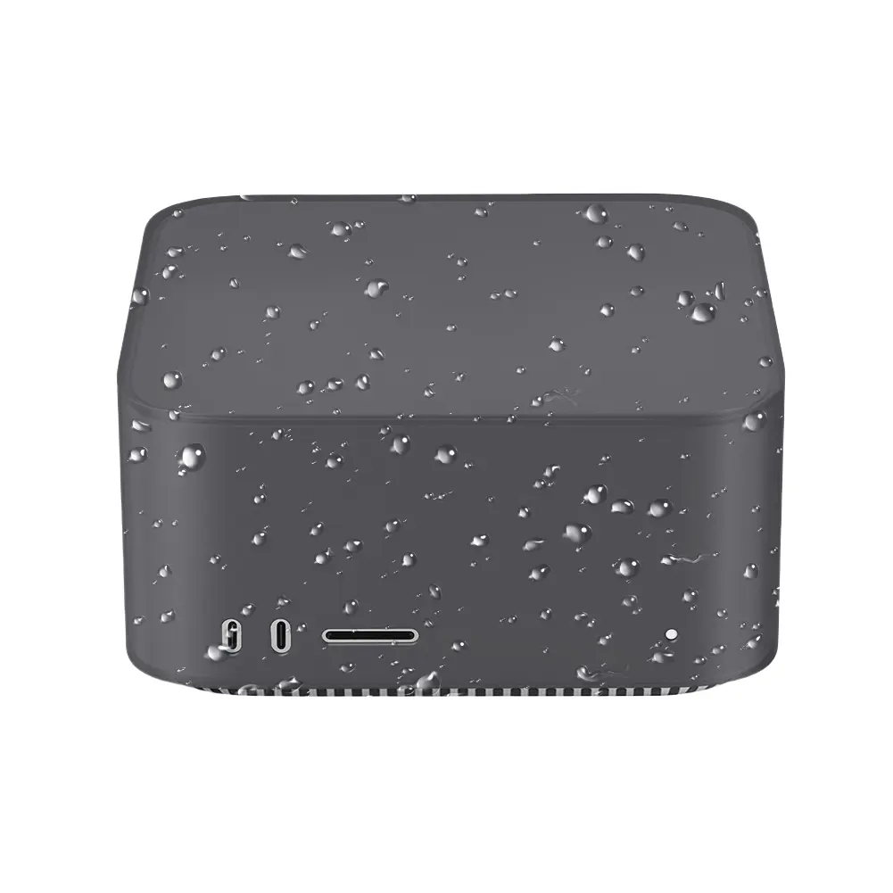 Silicone Case for Apple Mac Studio 2025 Shockproof Soft Skin Cover Anti-scratch Protective Cover Waterproof Protection Case
