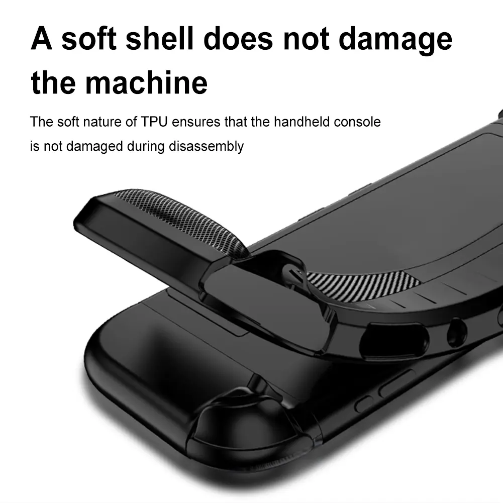 For NS2 TPU Grip Shell Case Shockproof TPU Console Protect Sleeve Hollowed Bottom Design Soft Handheld Console Shell Friend Gift