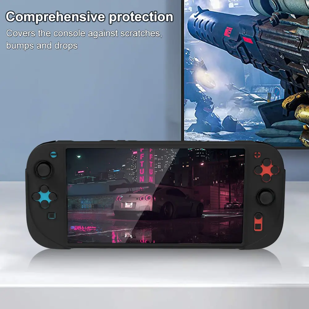 Silicone Case for Nintendo for Switch 2 Protective Skin Cover Shockproof Soft Shell for Nintendo for Switch 2 Game Accessories