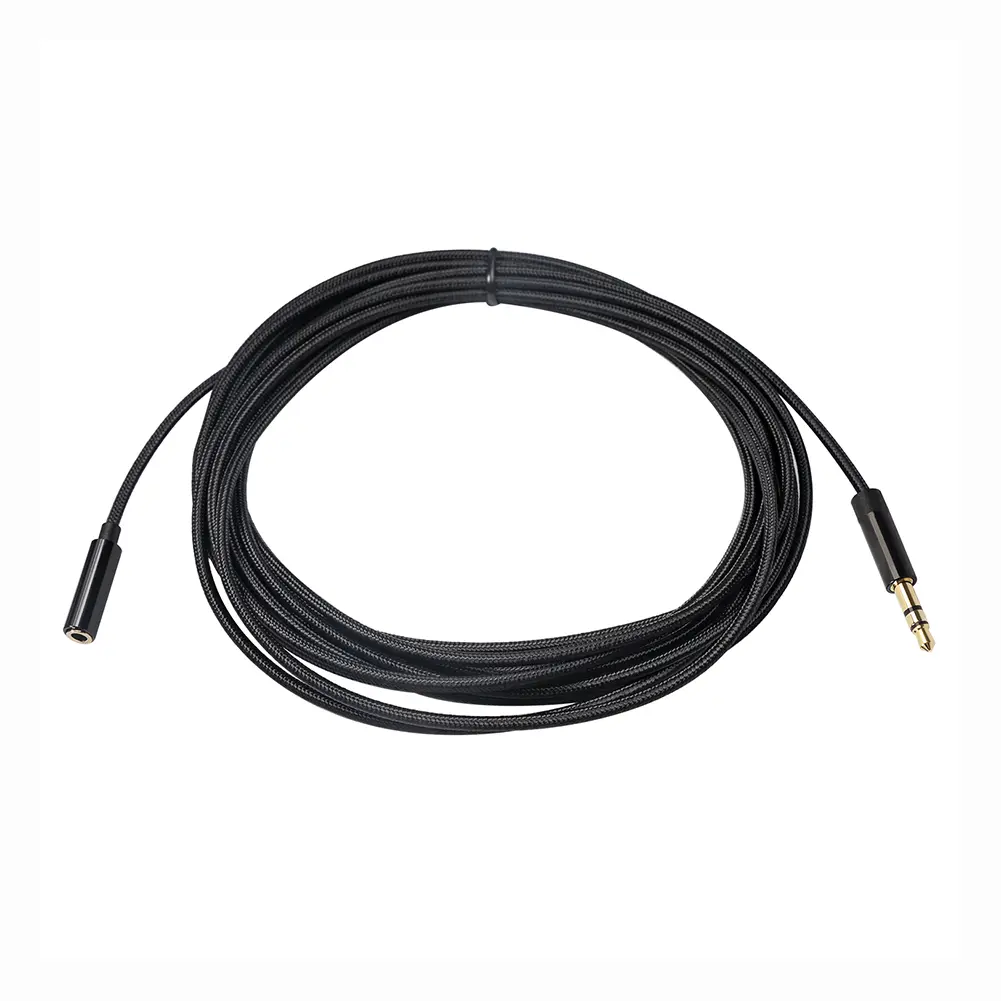 Portable Male to Female Headphone Cable 3.5mm Port Male to Female Aux Cable for Car Earphone Speaker Accessories