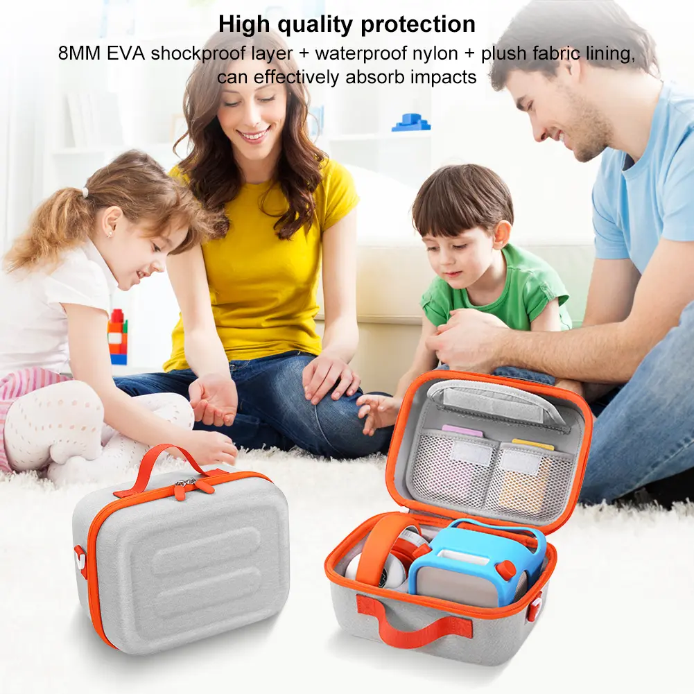 Hard Carrying Case Shockproof Protective Case with Shoulder Strap Shoulder Bag for Yoto 3rd Gen. for Yoto Player 3rd Generation
