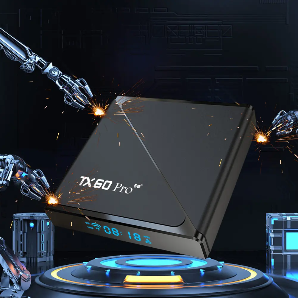 TV Box Android 16 16GB 256GB Media Player 14K 2.4G/5G Dual WiFi Set Top Box with Remote Android Box