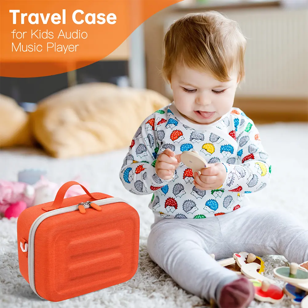 Hard Carrying Case Shockproof Protective Case with Shoulder Strap Shoulder Bag for Yoto 3rd Gen. for Yoto Player 3rd Generation