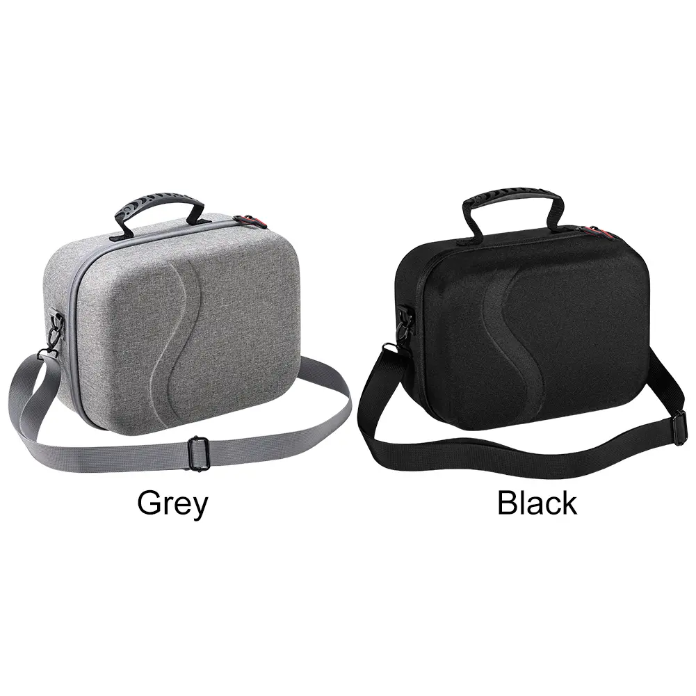 Hard Carrying Case Waterproof Gaming Headset Storage Bag Shockproof Travel Shoulder Bag for Meta Quest 3 Headset Controllers