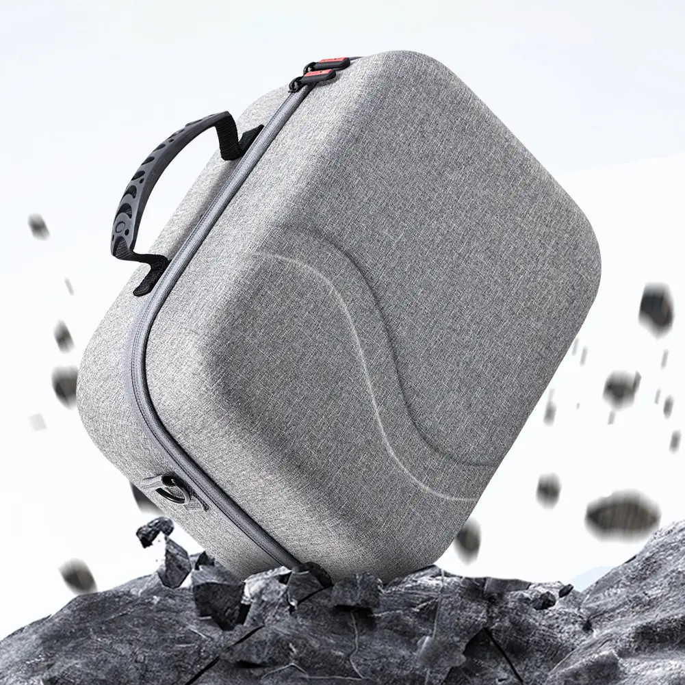 Hard Carrying Case Waterproof Gaming Headset Storage Bag Shockproof Travel Shoulder Bag for Meta Quest 3 Headset Controllers