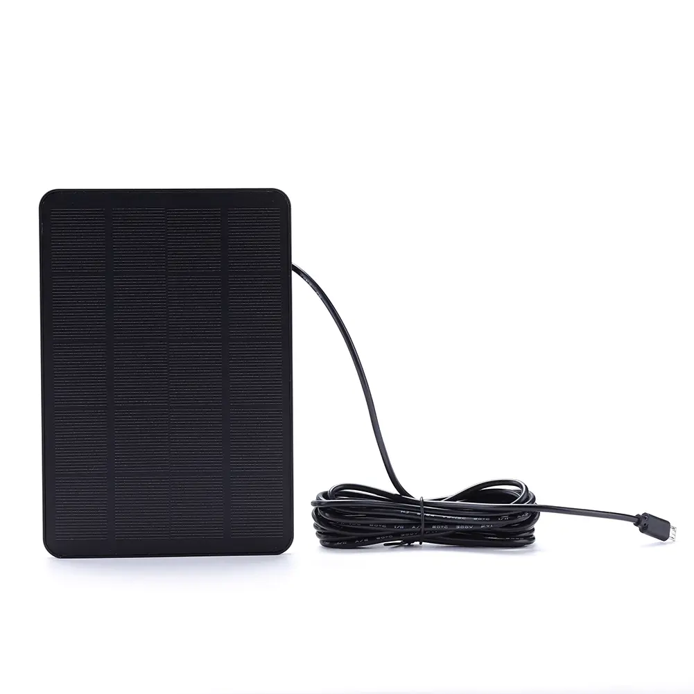 10W 5V Solar Panels Solar Power Supply Waterproof Panel for Small Home Light System Outdoor Camera Surveillance