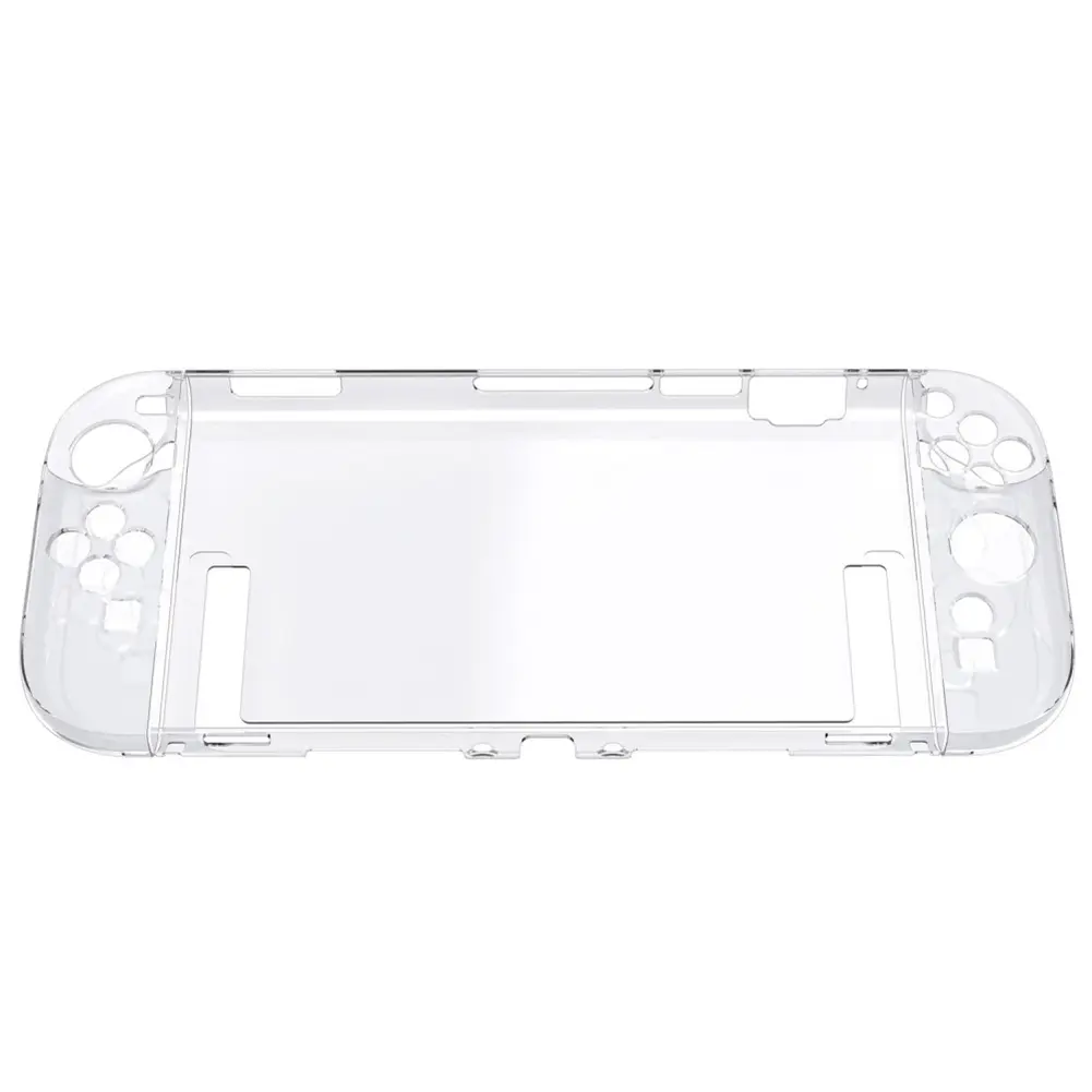 PC Protective Case Anti-Scratch Hard Shell Case High Transparency Clear Protector Cover for Switch 2 Game Console