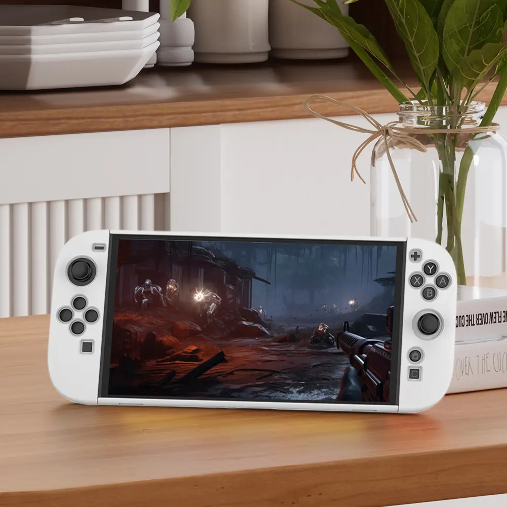 TPU Case for Nintendo for Switch 2 Console Ergonomic Handle Grip Cover Anti-Scratch Anti-slip for Switch 2 Handheld Accessories