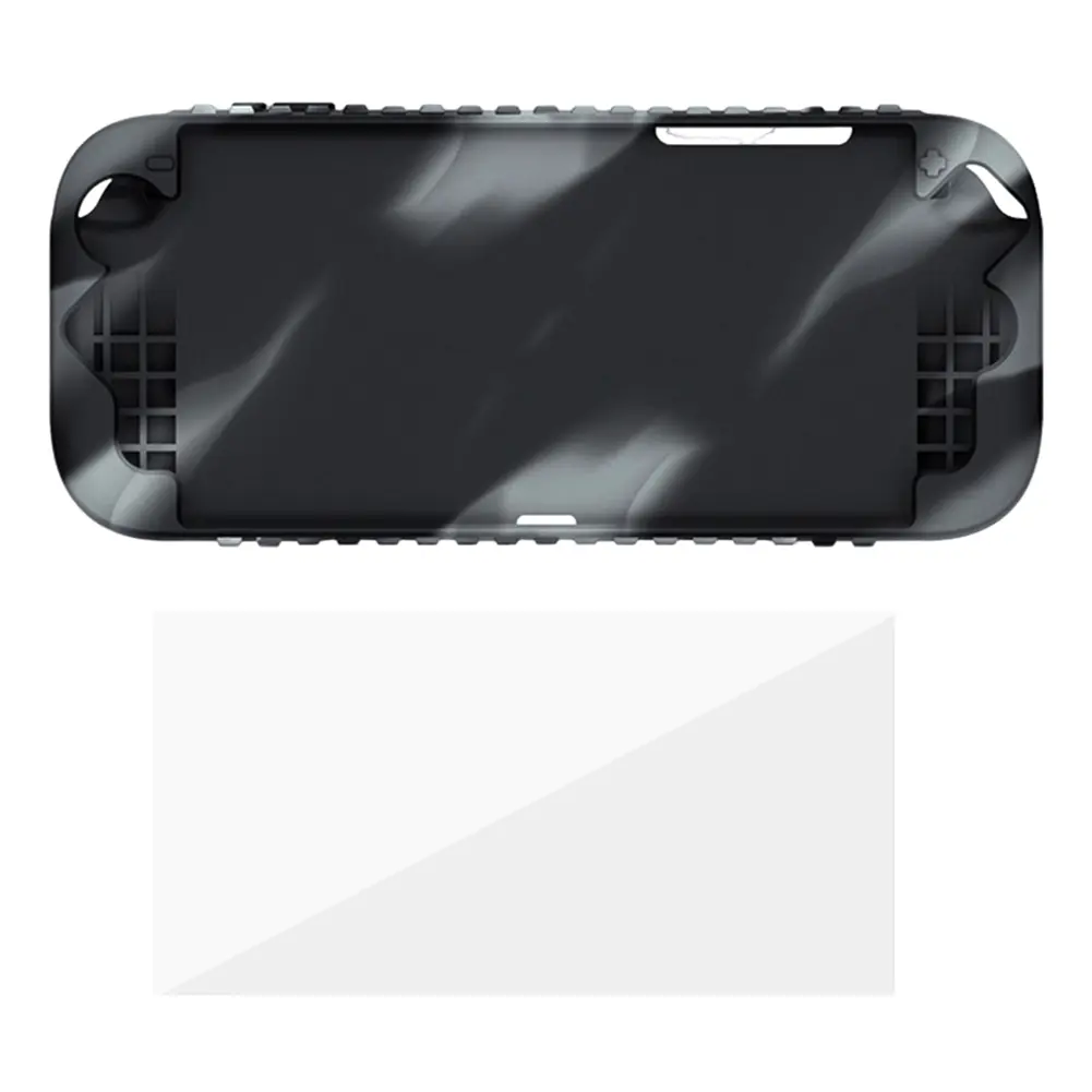 Silicone Case Protective Cover with Tempered Glass Screen Protector for Nintendo Switch2