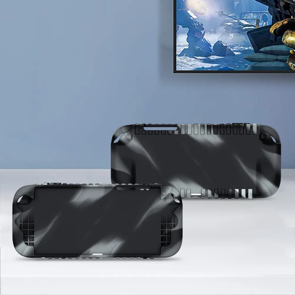 Silicone Case Protective Cover with Tempered Glass Screen Protector for Nintendo Switch2