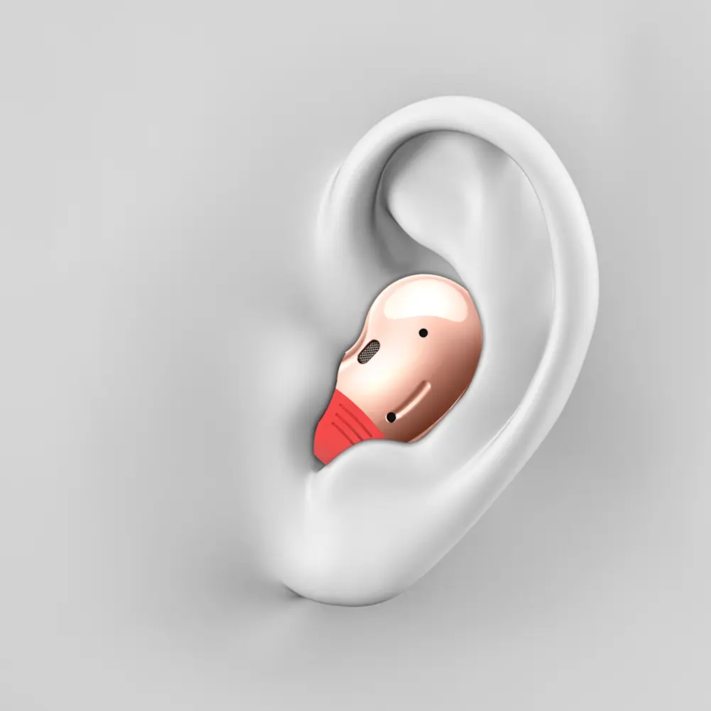 8 Pairs Silicone Ear Tips Non-slip Eartips Cover Replacement Earplug Ear Buds Dustproof for Samsung Galaxy Buds Live Accessories