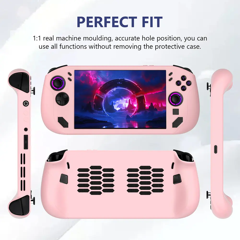 Protective Cover Shockproof Handheld Game Console Cover Anti-Drop Protective Case for Legion Go S Gaming Console