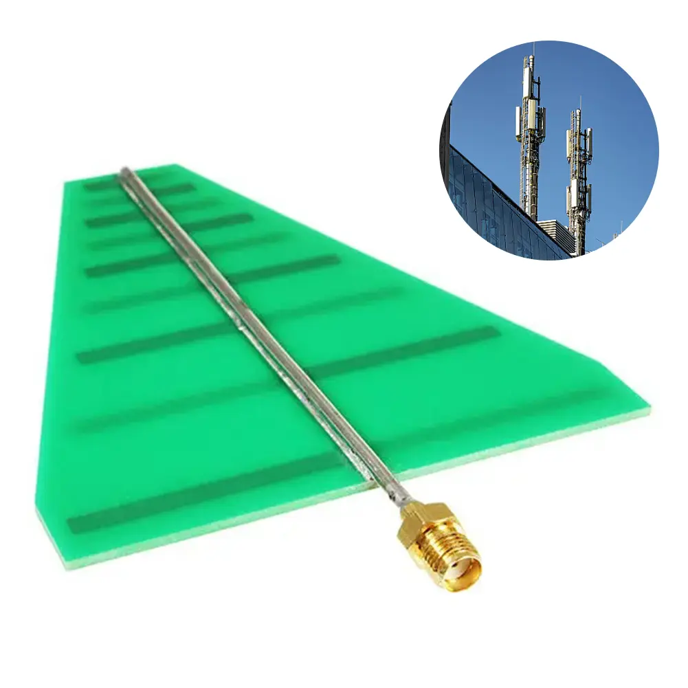 UWB Ultra Wideband Log Periodic Antenna 15W Log-Periodic Directional UWB Antenna 5-6dB Versatile Applications