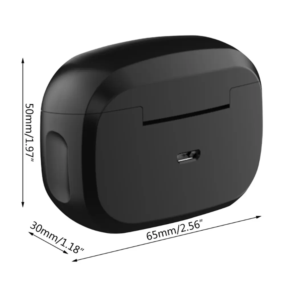 Wireless Earphones Charging Box Bluetooth-compatible Earbuds Power Case Headsets Microphone Headphones Box for Jabra Elite 65t