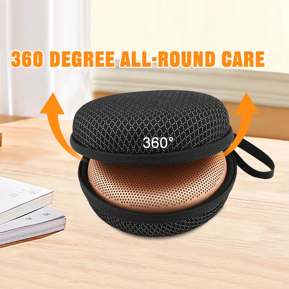 For Beosound 1/2nd Gen/3rd Gen Portable Audio Carrying Bag with Mesh Bag Outdoor Speaker Storage Case Outdoor Travel Carry Case