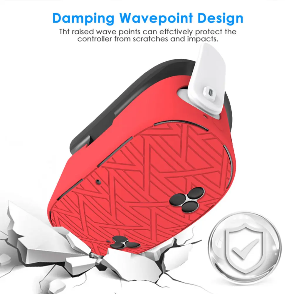 7Pcs VR Accessories Protective Cover Shockproof for Meta Quest 3S VR Accessories Controller Grips Cover VR Shell Cover Eye Cover