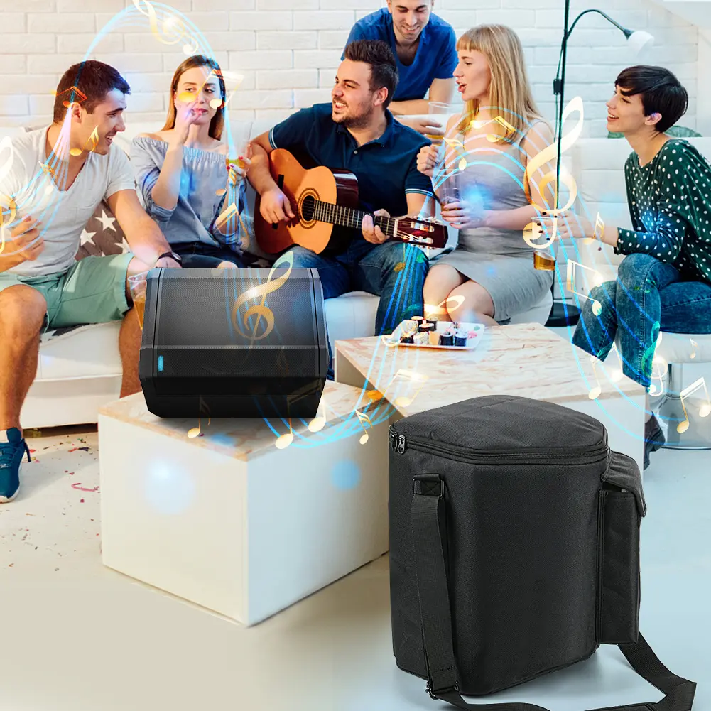 Travel Carrying Case Anti-Drop Portable Storage Bag with Handle&Shoulder Strap&Accessory Pocket for Bose S1 Pro/for Bose S1 Pro+