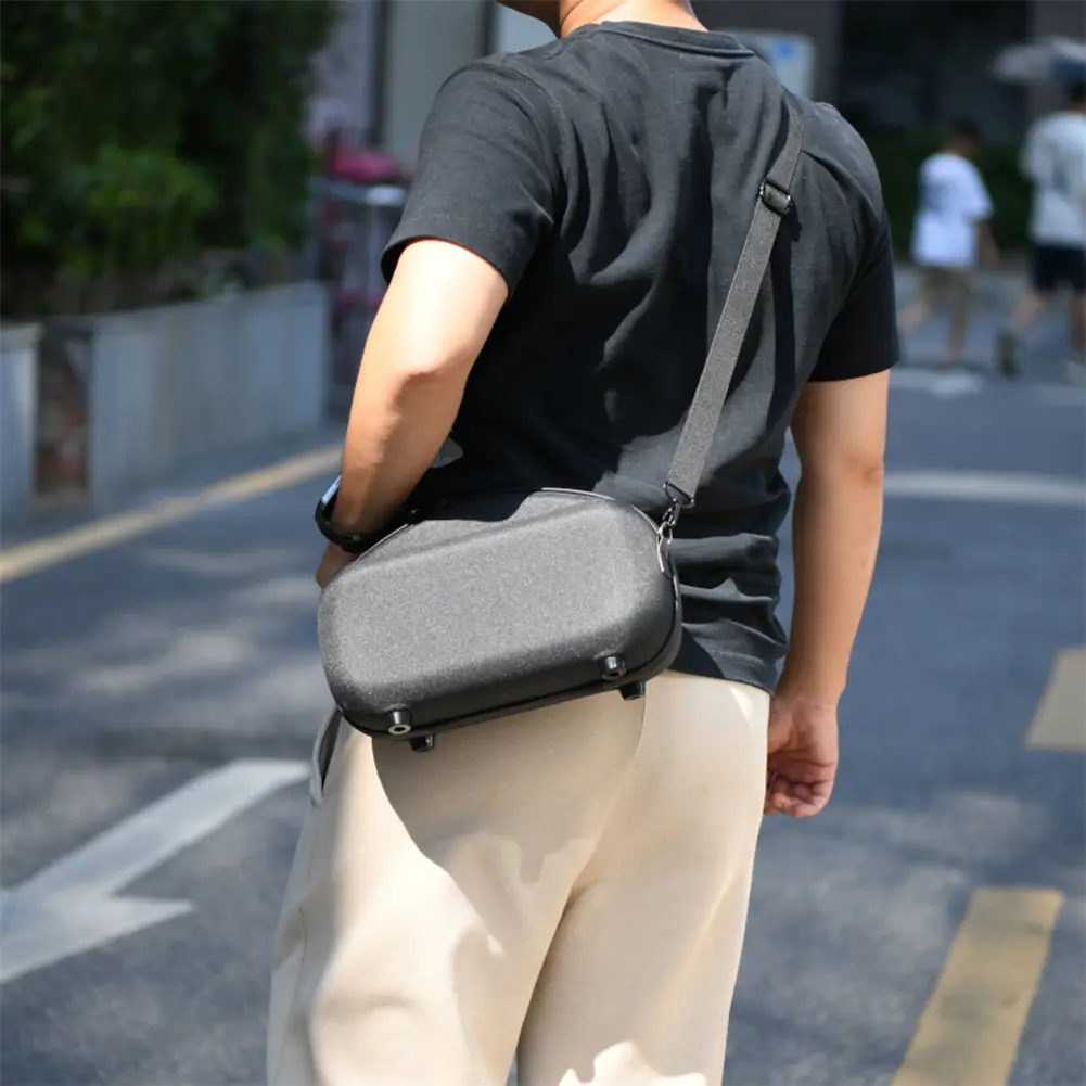 Hard Protective Case with Shoulder Strap Carrying Case Storage Bag for Bose SoundLink Max Speaker Accessories