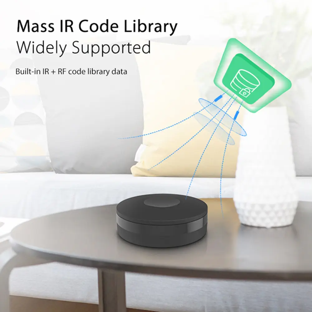 Universal Remote Control Support for  Alexa Google Assistant for Air Conditioner TV Tuya WiFi IR RF Remote Control