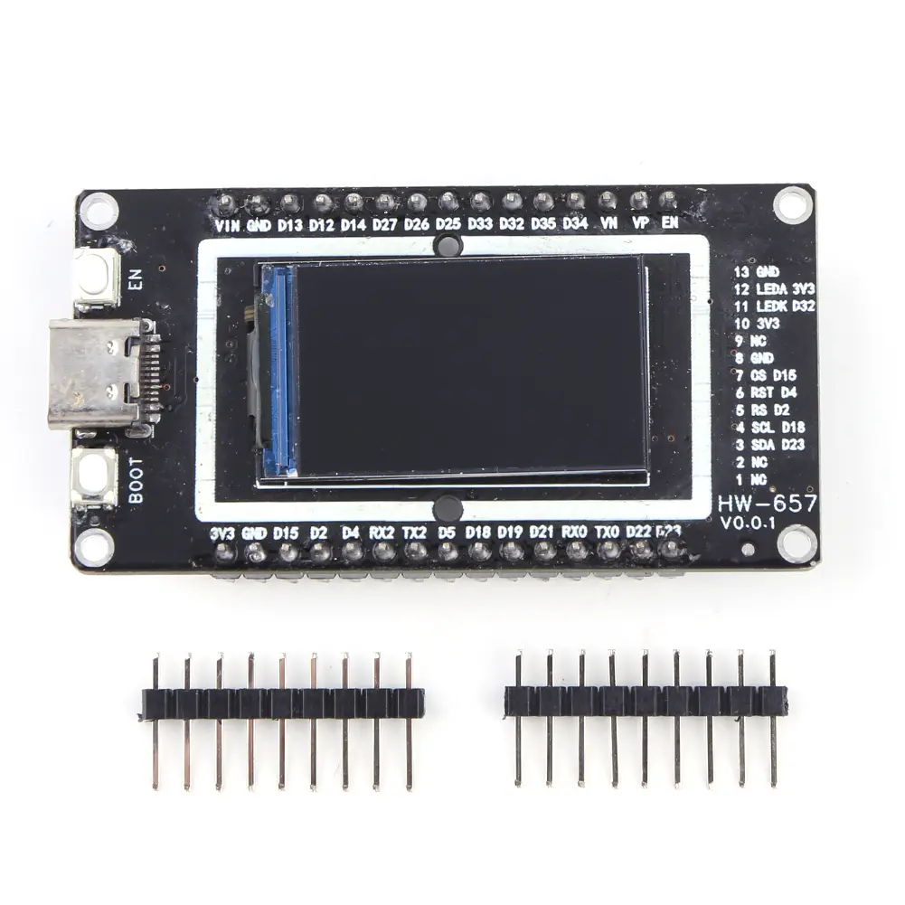 ESP32 ESP32--32 16MB Development Board 1.9 Inch 1.4 Inch TFT LCD Display WiFi BT Module Type-C
