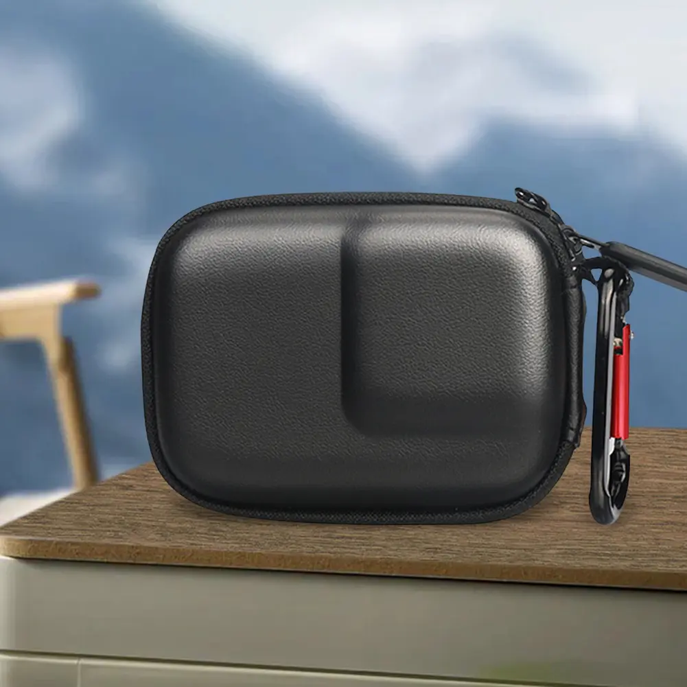 Portable Storage Bag for DJI OSMO Action 5 Pro/4/3 with Carabiner Storage Box Protective Box Mini Carry Case Accessory