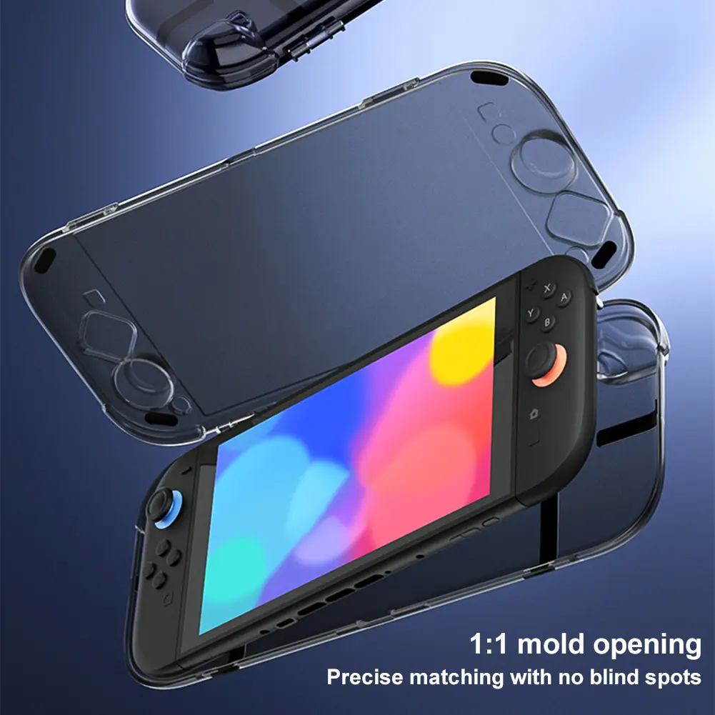 Clear Protector Shell Transparent Hard Shell Protective Cover for Switch 2 Game Console