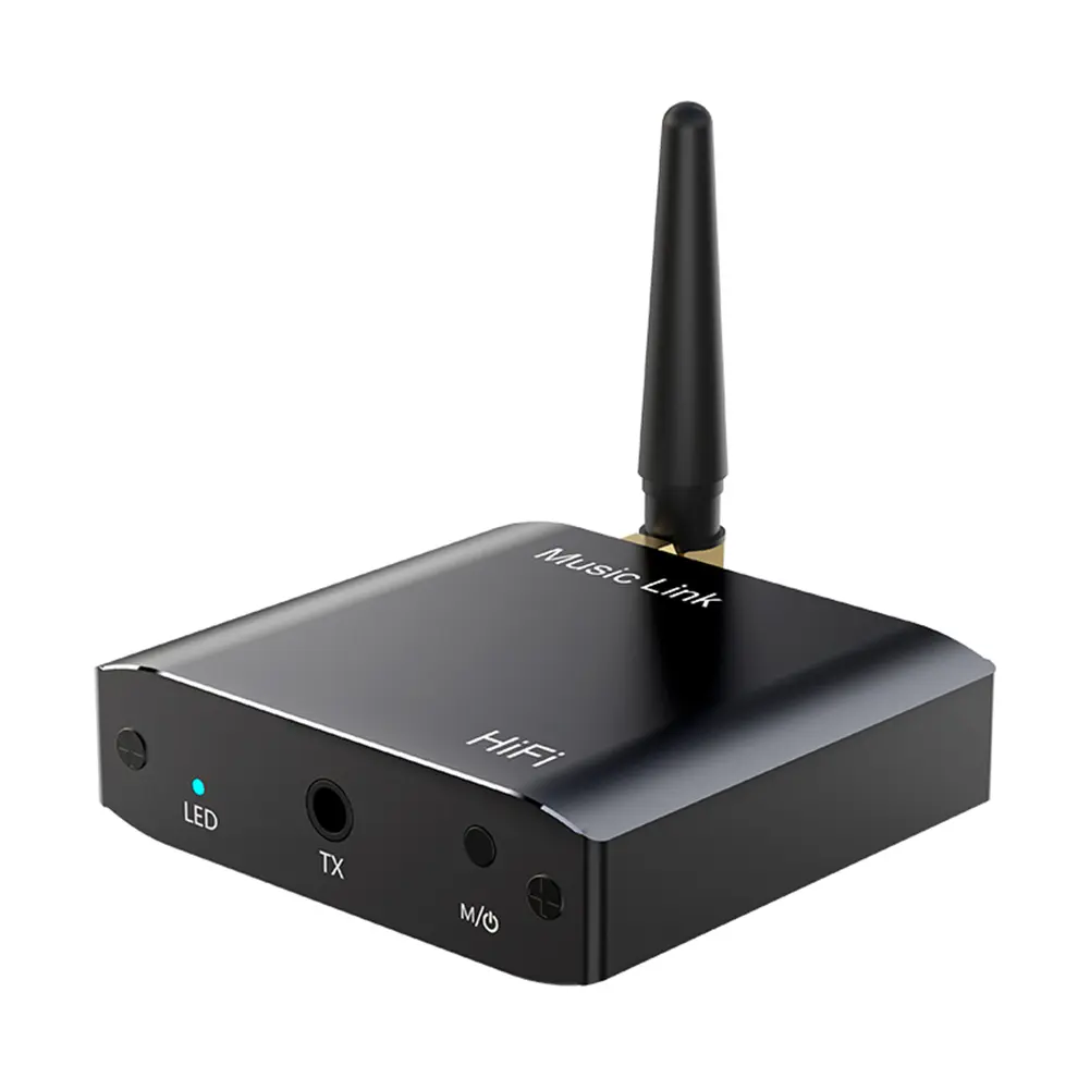 2 In 1 BT 5.3 Transmitter Receiver Wireless Audio Adapter Music Receiver for TV/Car/PC/Home Stereo/Speakers