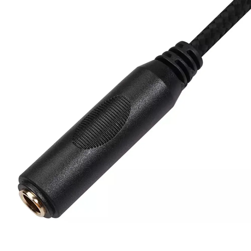 TRS 3.5mm 1/8 Male to 6.35mm 1/4 Female Adapter Cable Adapters Splitter Audio Cables for Headphones Phone PC