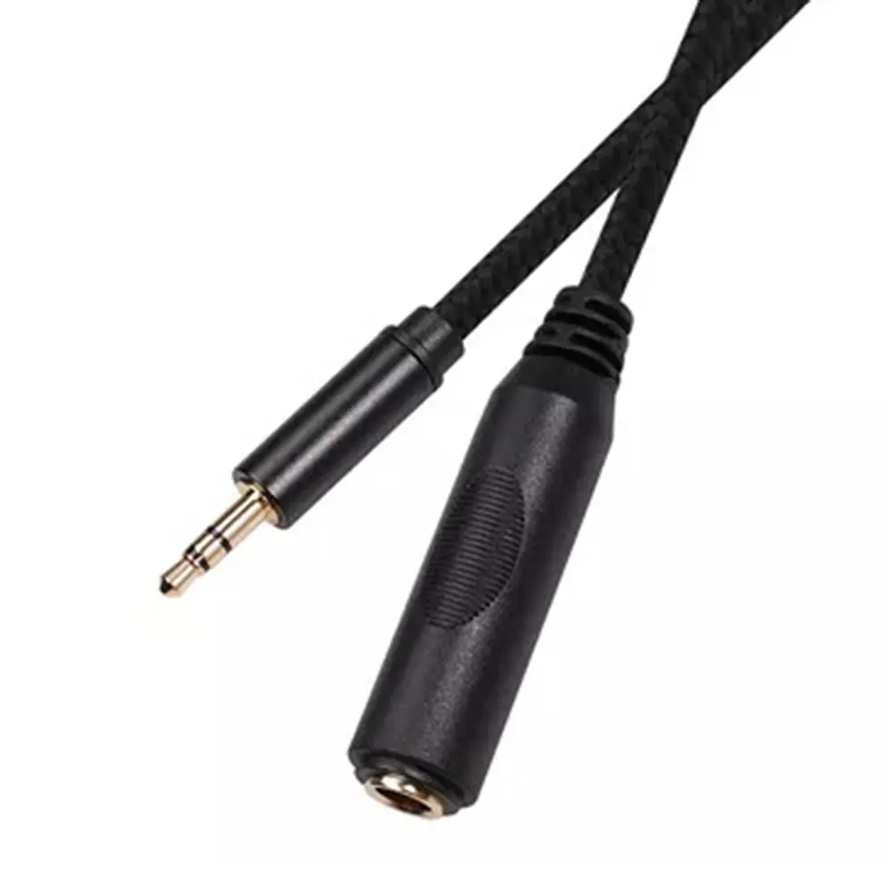 TRS 3.5mm 1/8 Male to 6.35mm 1/4 Female Adapter Cable Adapters Splitter Audio Cables for Headphones Phone PC