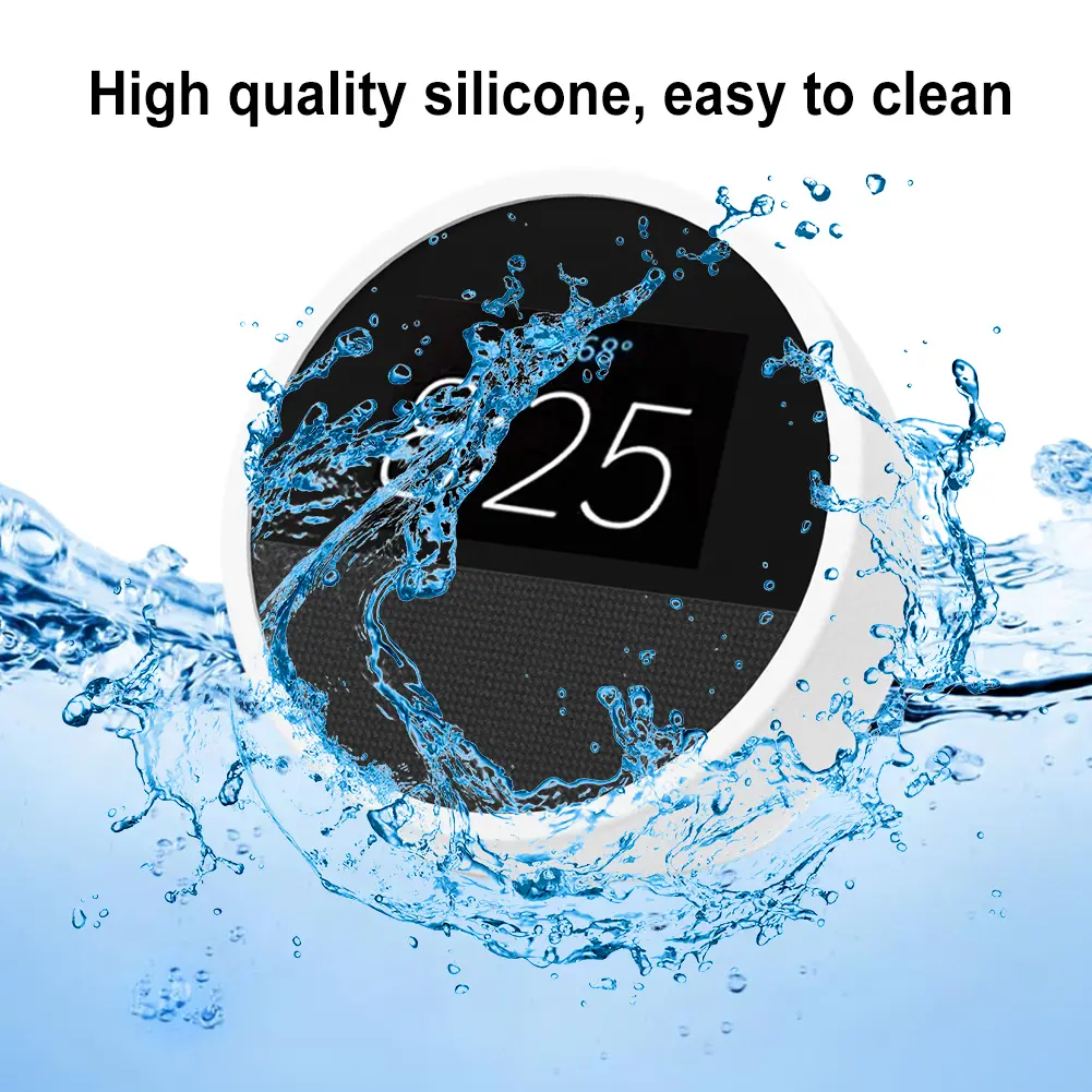 Protector Cover Case Anti Scratch Silicone Protective Sleeve Drop Protection Dustproof Cover for  Echo Spot