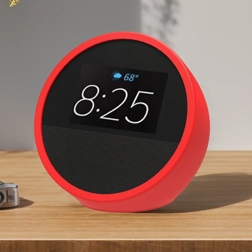 Protector Cover Case Anti Scratch Silicone Protective Sleeve Drop Protection Dustproof Cover for  Echo Spot